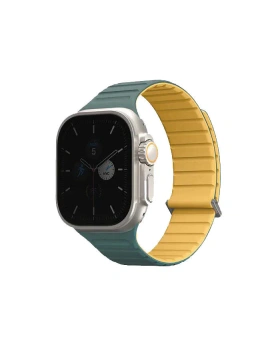 0082256_uniq-revix-evo-reversible-magnetic-apple-watch-strap-49454442mm-viridian-greenburnt-yellow