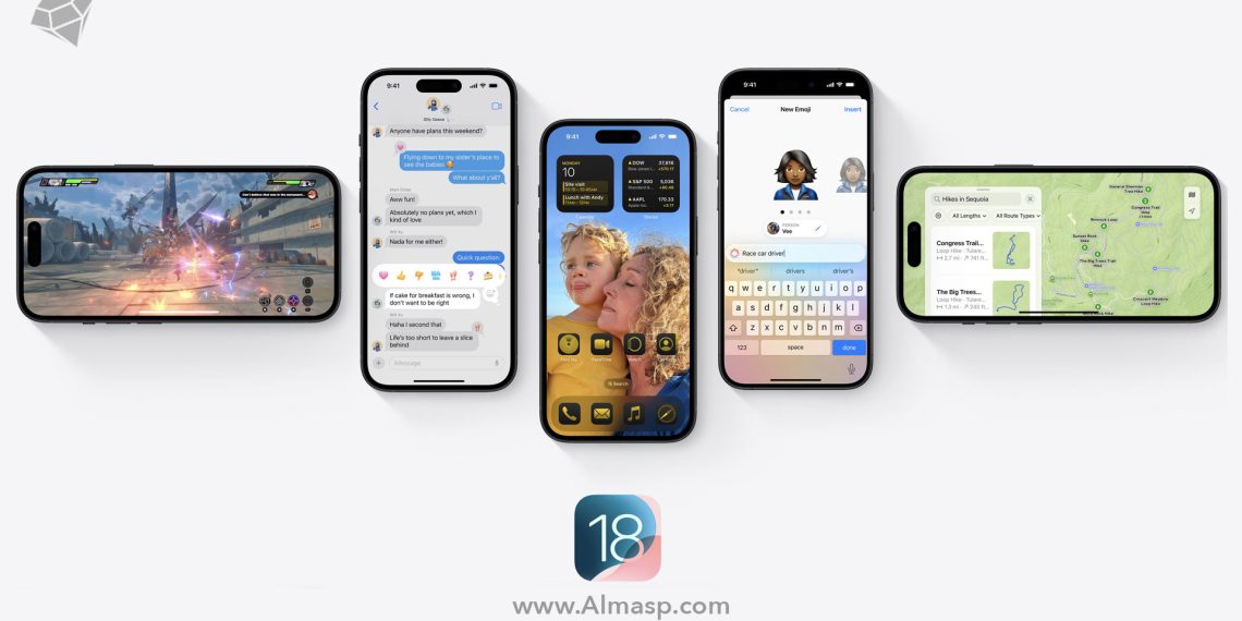 ۱۵ قابلیت جدید iOS 18 اپل