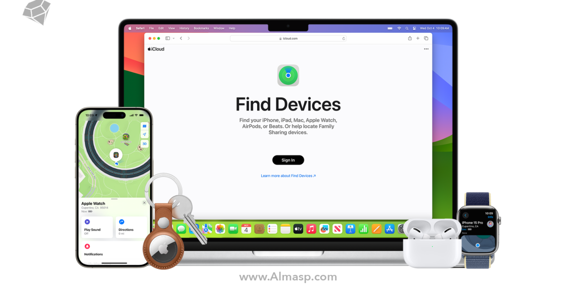 پیدا کردن آیفون
