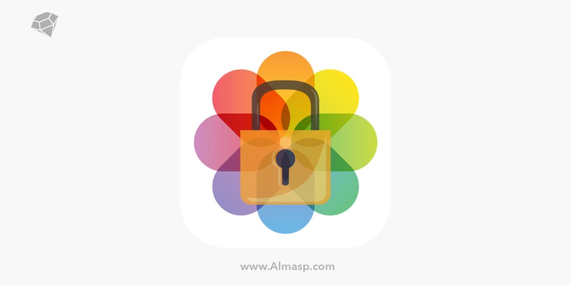 گذاشتن رمز روی عکس‌های آیفون