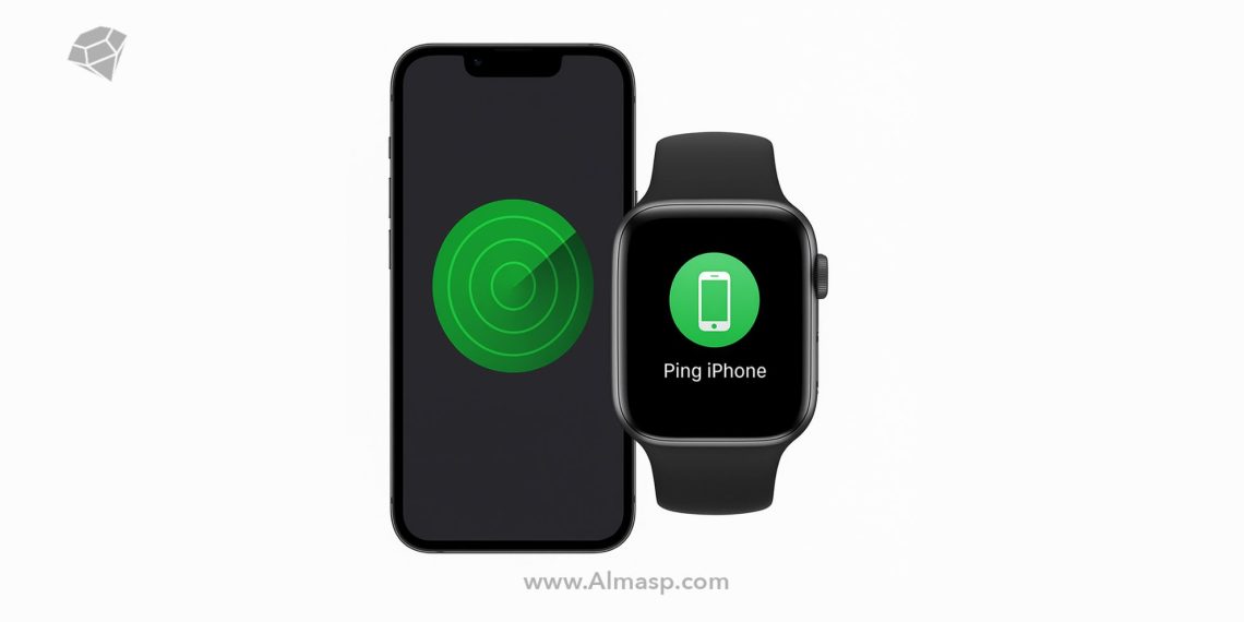 پیدا کردن آیفون با اپل واچ