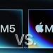 مقایسه تراشه‌های M4 و M5 اپل
