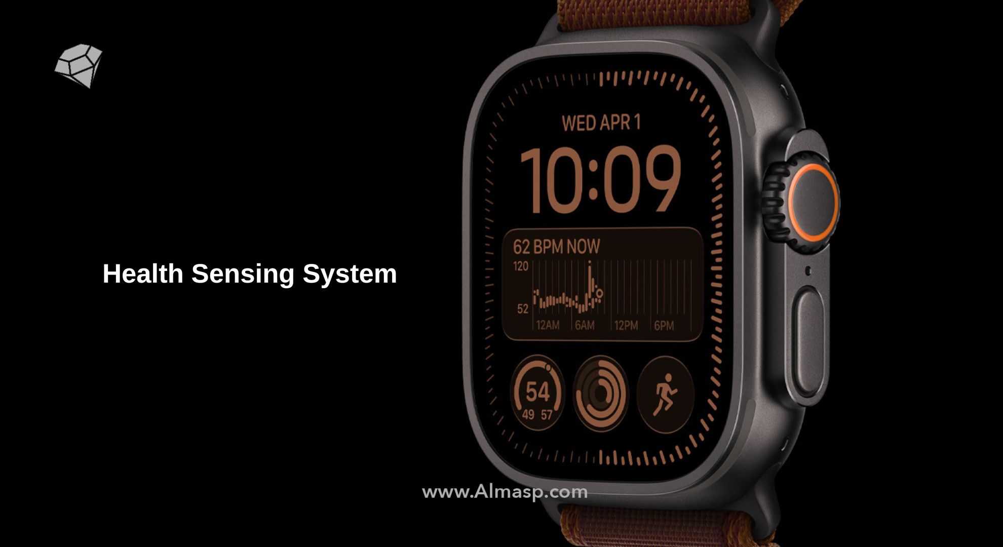 اپل واچ اولترا ۴ Health Sensing System