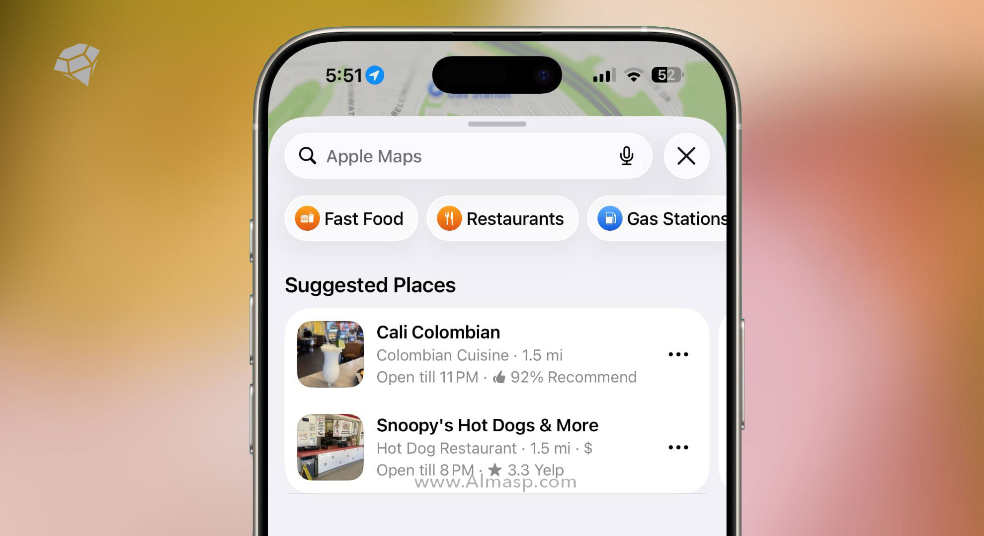اپلیکیشن Maps اپل در iOS 26.5