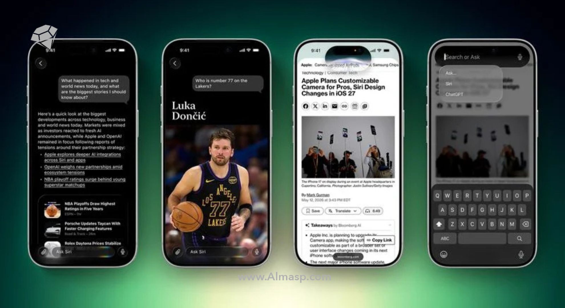 اپلیکیشن اختصاصی Siri در ios 27