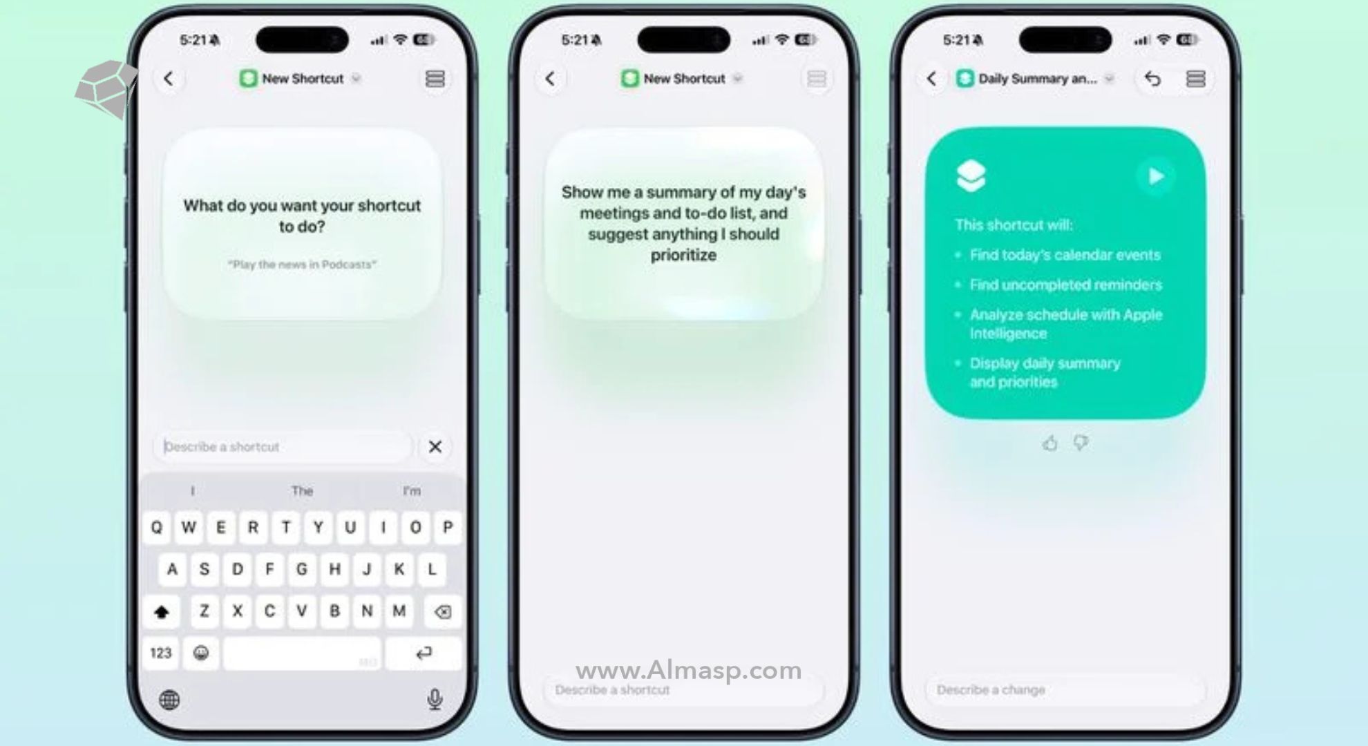 اپلیکیشن Shortcuts در iOS 27