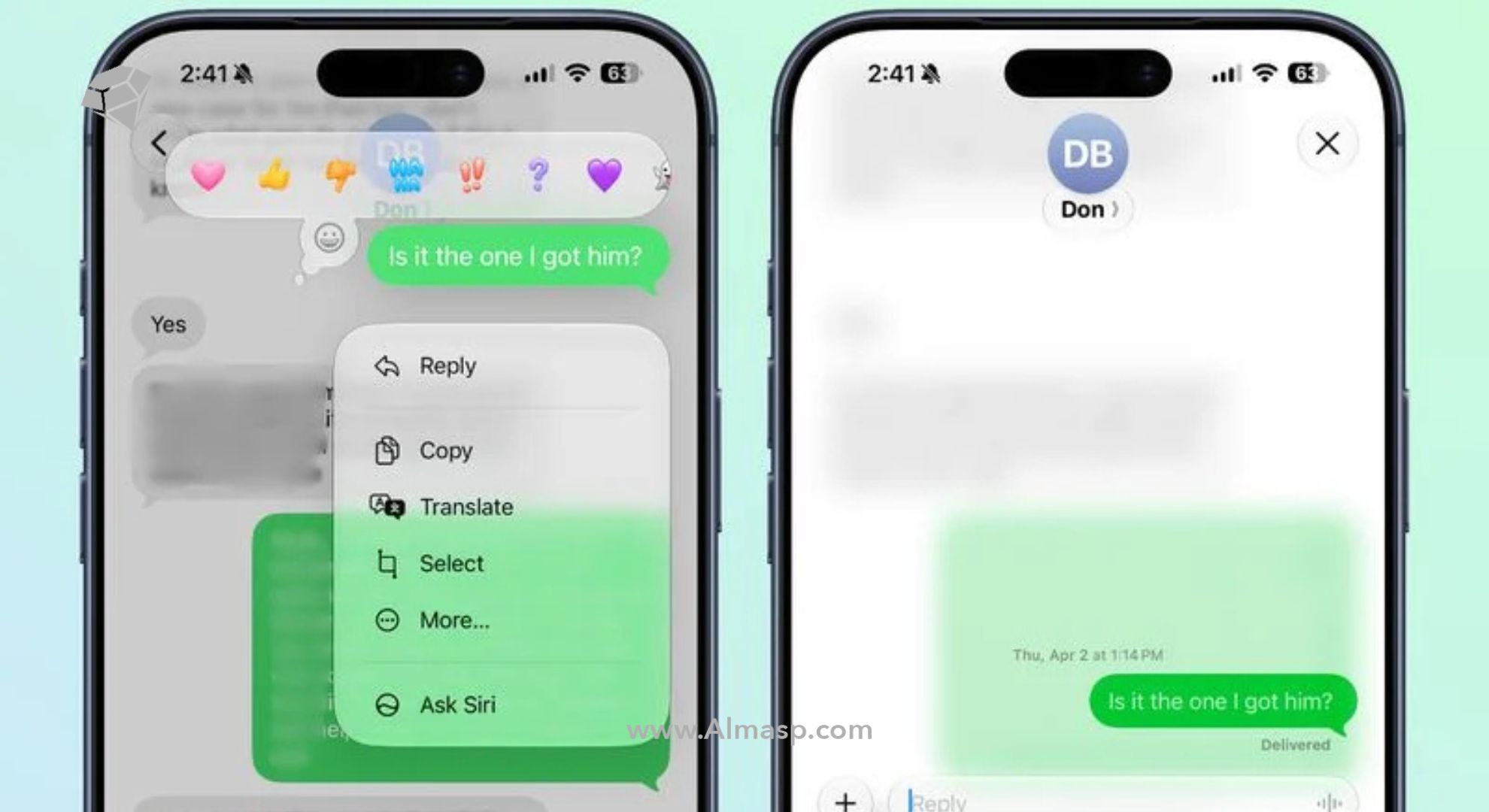 قابلیت جدید اپلیکیشن Messages